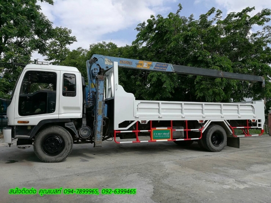 ขาย ISUZU DECA ปี49 รถบรรทุก6ล้อ ติดเครน Tanado 5 ตัน 3 ปลอก