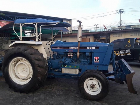 ขายรถไถ FORD 6610 อุปกรณ์ผานหน้า ผานหลัง พร้อมใช้งาน