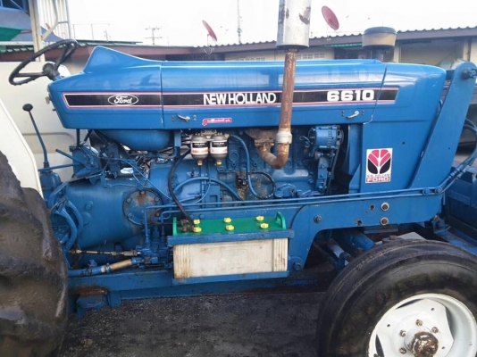 ขายรถไถ FORD 6610 อุปกรณ์ผานหน้า ผานหลัง พร้อมใช้งาน