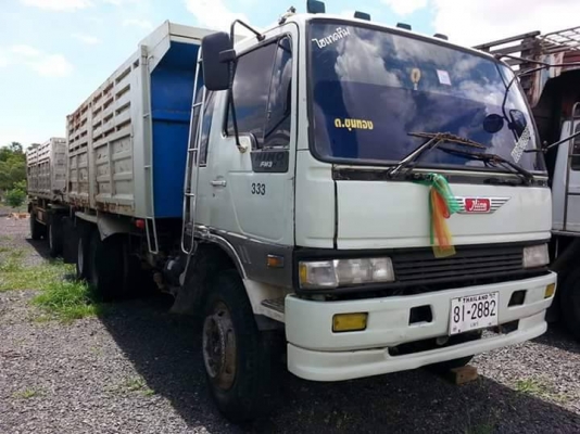 ขายรถพ่วงHINO ดั้มแม่ลูก เครื่อง320แรง รถสวยสภาพดี ลูก2คาน สภาพพร้อมใช้งาน เอกสารเล่มทะเบียนพร้อมโอน ราคา1,200,000 สนใจโทร 090-8588220คุณนะ 093-3258446คุณบิว หรือเข้าดูสินค้าอื่นๆได้ที่ www.narong2truck.com หรือ www.truck.in.th/498 หรือเพจFacebook ณรงค์ ซ