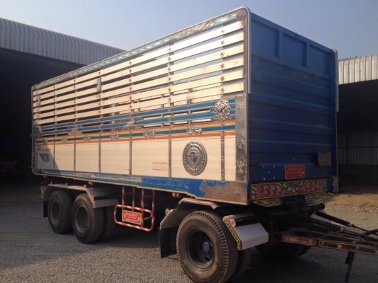 ขายรถพ่วงดัมพ์ HINO เครื่อง 344 แรง ปี 54 กระบะดัมพ์มิเนียมพืชไร่ ลูก 3 เพลาแท้ ทะเบียนพร้อม