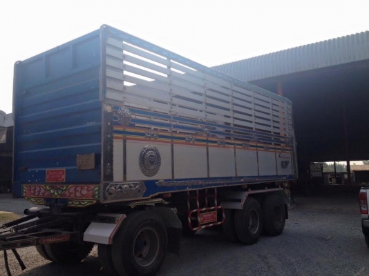 ขายรถพ่วงดัมพ์ HINO เครื่อง 344 แรง ปี 54 กระบะดัมพ์มิเนียมพืชไร่ ลูก 3 เพลาแท้ ทะเบียนพร้อม