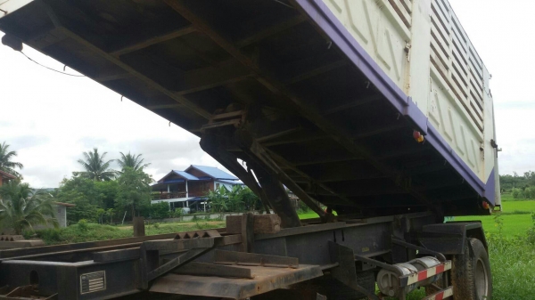 รถพ่วงแม่ลูก 18 ล้อ HINO MEGA 260 แรงม้า ปีจดทะเบียน 2546 รถพ่วงแม่ลูก 18 ล้อ HINO MEGA 260 แรงม้า ปีจดทะเบียน 2546