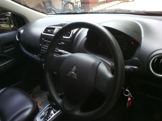 Mitsubishi attrage 2014 ปี 2557 120000 ไม่มีเล่ม