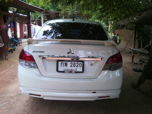 Mitsubishi attrage 2014 ปี 2557 120000 ไม่มีเล่ม