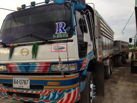 Hino 3m10c น้ำมัน แม่ลูก ดัมพ์ 093-2366565