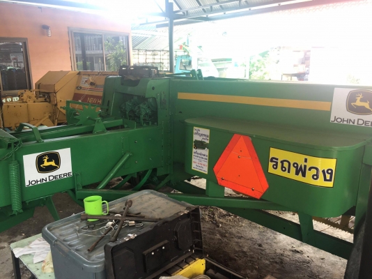 ขายเครื่องอัดฟาง John Deere 336 เช็คพร้อมใช้ ราคาถูก