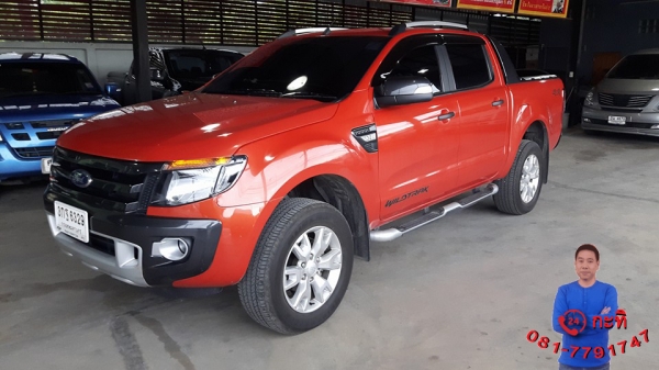 ปี2014 FORD RANGER 3.2 WILDTRAK TOP สุด ไมล์น้อยๆ สภาพ99\% ขาย 850000 บาท