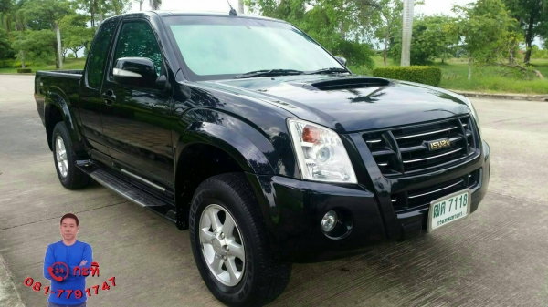 ปี2008  ขาย ISUZU D-MAX HR 3.0VGS M/T  สีดำ  ราคา 400000 บาท