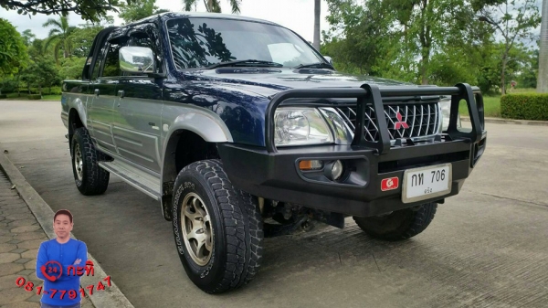 ปี2002 mitsubishi STRADA 4ประตู 4WD M/T TOP สวยๆขับดีมากกกกกก ราคา 220,000 บาท