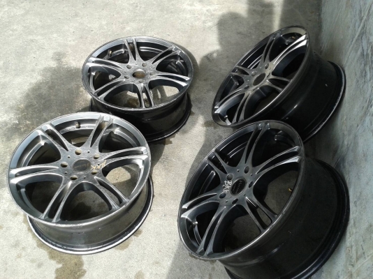 ขอบ17นิ้ว5รู114 สวยๆ 4 ล้อ ราคา 7500 บาท