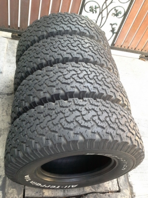 BF All USA. 265/75/16 ปลายปี12 สภาพสวยๆ 1ชุด