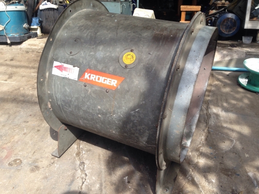 ขายโบวท่อดูด-เป่าอากาศ Kruger 2HP. 380V สภาพสวย เลอะฝุ่น ลมแรงมาก วิ่งนิ่ม พร้อมใช้งาน