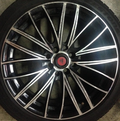 แม็ก ขอบ17 ชุด 4,500฿ LENSO RAIDEN ใส่ 4รู100/114