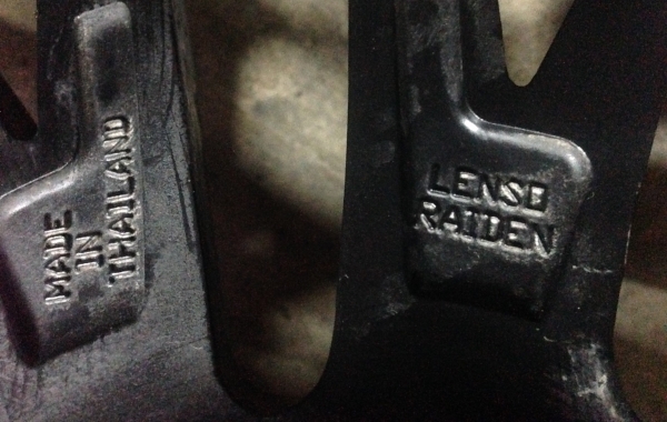 แม็ก ขอบ17 ชุด 4,500฿ LENSO RAIDEN ใส่ 4รู100/114