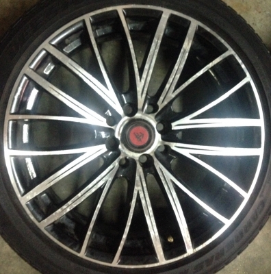 แม็ก ขอบ17 ชุด 4,500฿ LENSO RAIDEN ใส่ 4รู100/114