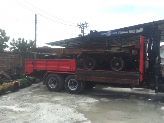 หางเทเลอร์ก้างปลา 2เพลาRck ยาว 7 ม. ขายตามสภาพครับมีทะเบียนพร้อม สนใจติดต่อ 0968858213 โก้