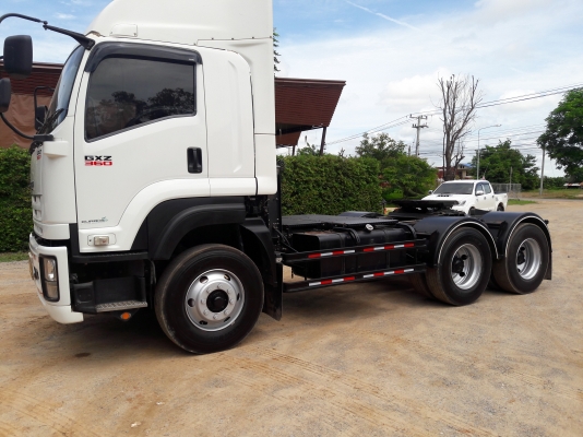 ขาย หัวลาก ISUZU  GXZ 360 ปี56 รถสวย ยาง80\%พร้อมใช้งาน ใช้น้อยครับ ยางดีหมดทุกเส้นครับ
