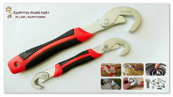 ประแจไขน็อตเอนกประสงค์ Snap and Grip