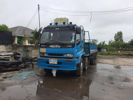 ขายอีซุ DECA 270 2คานหน้า 2เพลาพร้อม ลูกพ่วงพื้นเรียบ3เพลา