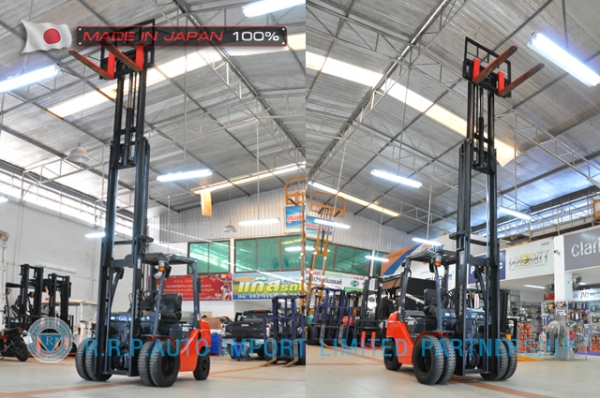 ขายรถโฟล์คลิฟท์มือสอง TOYOTA รุ่น 8FD25-31365 ราคา 495,000 บาท นำเข้าจากประเทศญี่ปุ่น 100\% ไม่เคยใช้งานในไทย