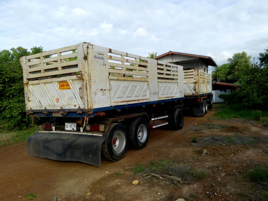 ขายลูกพ่วงสามมิตร 3เพลาแท้ ปี55 ขายลูกพ่วงสามมิตร 3เพลาแท้ ปี55