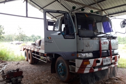 ขาย สิบล้อ ฮีโน่ FM3M 240ปี39 ท้ายลาก 2เพา บรรทุกแม็คโค 200-320 รถสภาพดีพร้อมใช้ เล่มทะเบียนพร้อมโอน