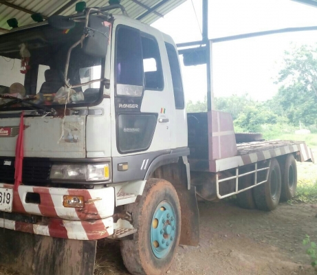 ขาย สิบล้อ ฮีโน่ FM3M 240ปี39 ท้ายลาก 2เพา บรรทุกแม็คโค 200-320 รถสภาพดีพร้อมใช้ เล่มทะเบียนพร้อมโอน