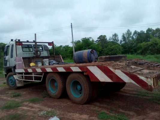 ขาย สิบล้อ ฮีโน่ FM3M 240ปี39 ท้ายลาก 2เพา บรรทุกแม็คโค 200-320 รถสภาพดีพร้อมใช้ เล่มทะเบียนพร้อมโอน