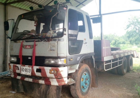 ขาย สิบล้อ ฮีโน่ FM3M 240ปี39 ท้ายลาก 2เพา บรรทุกแม็คโค 200-320 รถสภาพดีพร้อมใช้ เล่มทะเบียนพร้อมโอน