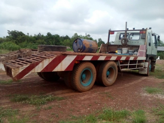 ขาย สิบล้อ ฮีโน่ FM3M 240ปี39 ท้ายลาก 2เพา บรรทุกแม็คโค 200-320 รถสภาพดีพร้อมใช้ เล่มทะเบียนพร้อมโอน