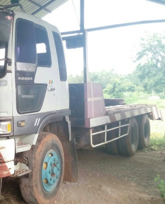 ขาย สิบล้อ ฮีโน่ FM3M 240ปี39 ท้ายลาก 2เพา บรรทุกแม็คโค 200-320 รถสภาพดีพร้อมใช้ เล่มทะเบียนพร้อมโอน