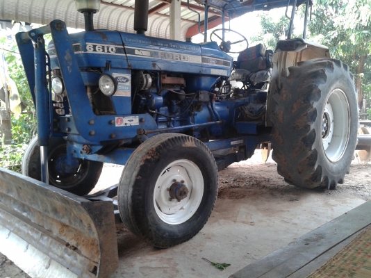 ขาย6600T3 พร้อมอุปกรณ์ดันหน้า หางไถ รถพร้อมใช้สุดๆ ราคาคุยกันได้