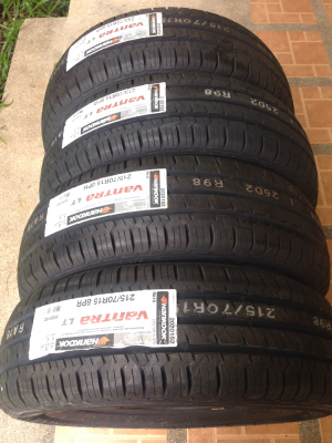 ยางใหม่ Hankook 215 70 15 ปี15 ราคาไม่แพง