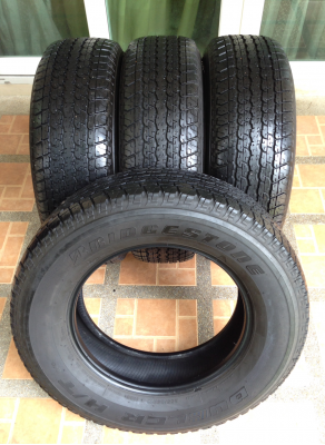 ยาง Bridgestone 255 65 17 ปี13 ดอกเต็ม ไม่มีปะ ราคาไม่แพง
