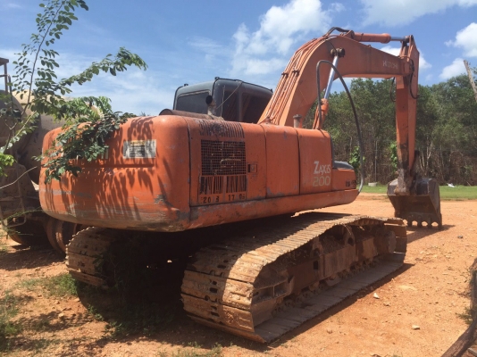 ขายรถแบคโฮ HITACHI ZX200-1 เครื่อง 6BG1 พร้อมใช้งาน สนใจโทร 081-970-1072 ขายรถแบคโฮ HITACHI ZX200-1 เครื่อง 6BG1 พร้อมใช้งาน สนใจโทร 081-970-1072