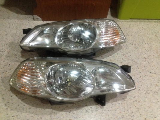 ไฟหน้า HONDA ODYSSEY RA6 เป็นซีน่อนเเท้โรงงานเก่าญี่ปุ่นเเท้สภาพสวยคู่ละ