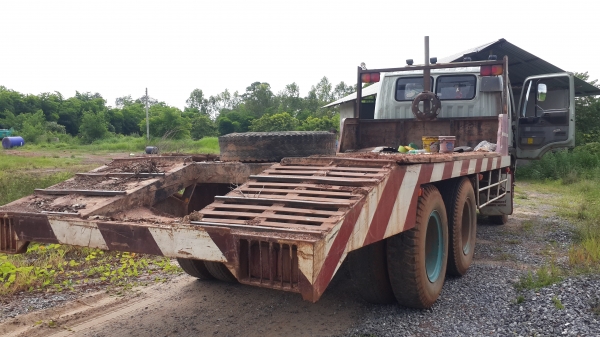 ขายด่วนHINOFM3M เทรนเลอร์ท้ายลาดขึ้นแม็คโคร320สบายหางเหล็กไอ สอดแข็งแรงราคาเบาๆโทร0801515451 ไอดีไลน์0801515451