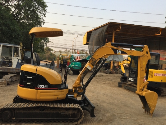 CAT 303CR ปี2004 ปั้มนิ้ว,คอนโทนสั้น นำเข้าจากญี่ปุ่นแท้เอกสารอินวอย