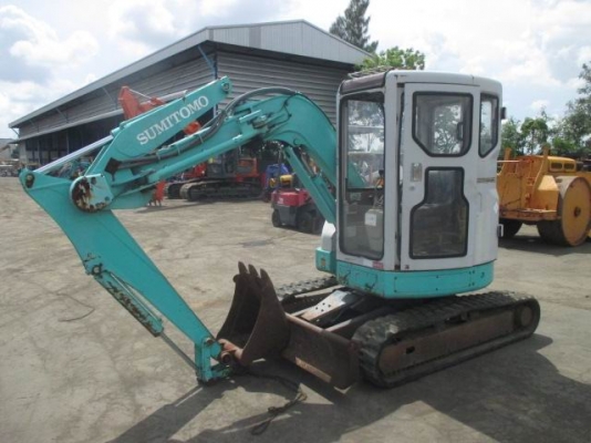 SUMITOMO SH 38 UJ-2  ,ปั้มนิ้ว,คอนโทนน้ำมัน,เครื่องยนต์3สูบดับสวิตช์กุญแจ นำเข้าจากญี่ปุ่นแท้เอกสารอินวอย