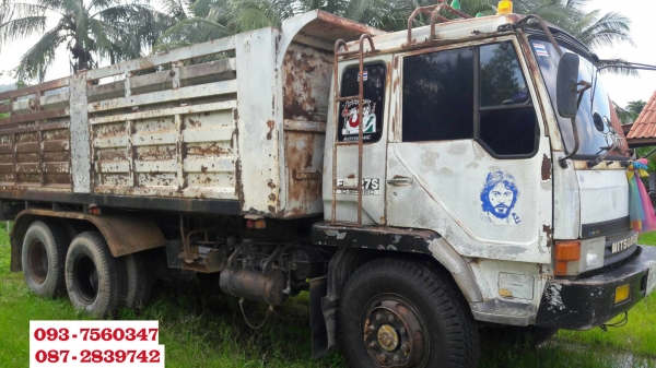 ขายรถดั้มพ์ 10 ล้อ 2 เพลา Mitsubishi