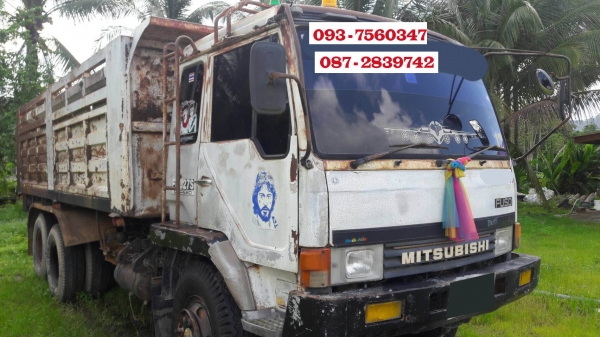 ขายรถดั้มพ์ 10 ล้อ 2 เพลา Mitsubishi