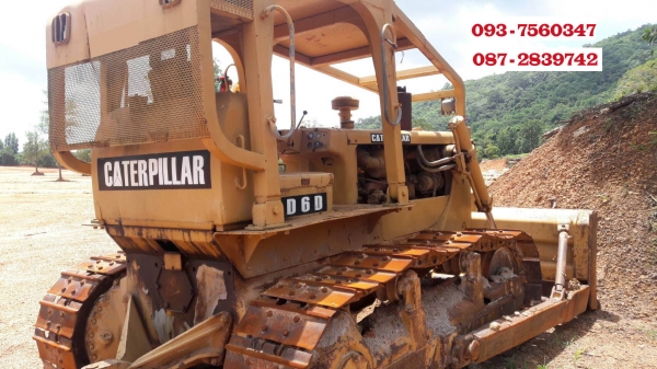 ขายรถแทรกเตอร์ตีนตะขาบ CAT D6D