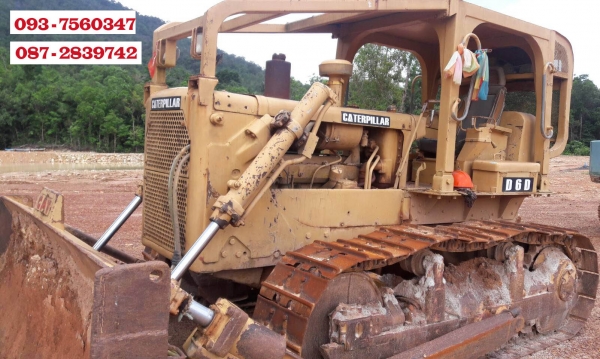 ขายรถแทรกเตอร์ตีนตะขาบ CAT D6D