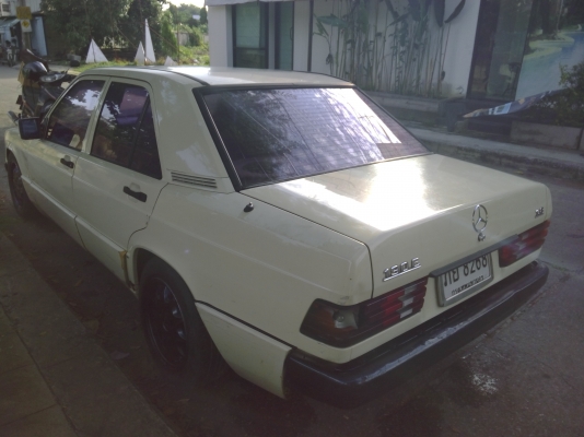 เบนซ์190ปี93เกียร์ออโต รถบางๆไม่เคยทำสี ไม่มีชน48000