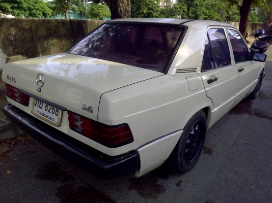 เบนซ์190ปี93เกียร์ออโต รถบางๆไม่เคยทำสี ไม่มีชน48000