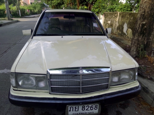 เบนซ์190ปี93เกียร์ออโต รถบางๆไม่เคยทำสี ไม่มีชน48000