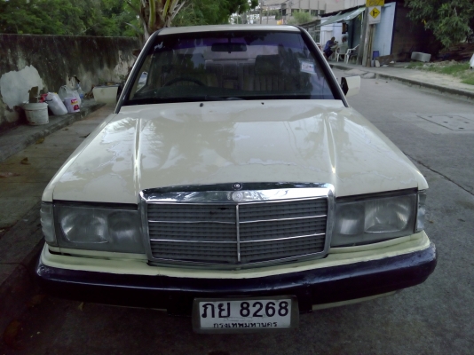 เบนซ์190ปี93เกียร์ออโต รถบางๆไม่เคยทำสี ไม่มีชน48000