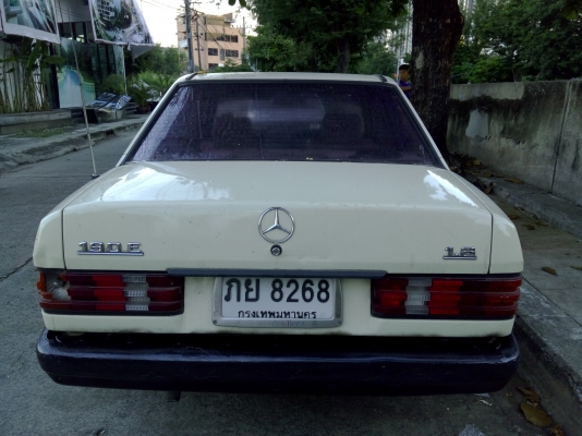 เบนซ์190ปี93เกียร์ออโต รถบางๆไม่เคยทำสี ไม่มีชน48000