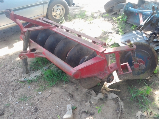 ผานพรวน6ใบ22นิ้วสภาพพร้อมใช้คับ